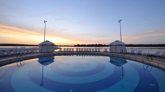 Piscinas na Bay Lake Tower do Disney's Contemporary Resort